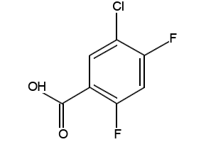 5-Chloro-2,4-difluorobenzoic acid, 130025-33-1, undefined, 