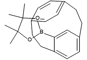 4,4,5,5-Tetramethyl-2-tricyclo[8.2.2.24,7]hexadeca-4,6,10,12,13,15-hexaen-5-yl-1,3,2-dioxaborolane, 847974-13-4, undefined, 