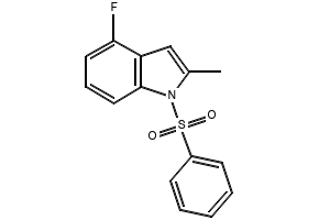 4-Fluoro-2-methyl-1-phenylsulfonyl-1H-indole, 1354699-91-4, undefined, 