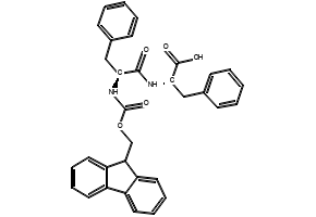 (S)-2-((S)-2-((((9H-Fluoren-9-yl)methoxy)carbonyl)amino)-3-phenylpropanamido)-3-phenylpropanoic acid, 84889-09-8, undefined, 