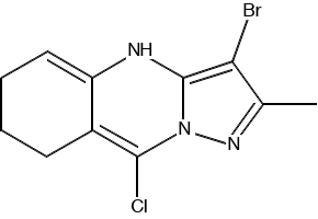 3-Bromo-9-chloro-2-methyl-5,6,7,8-tetrahydropyrazolo[5,1-b]quinazoline, 1490066-41-5, undefined, 