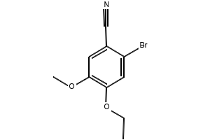 2-Bromo-4-ethoxy-5-methoxybenzonitrile, 515846-45-4, undefined, 