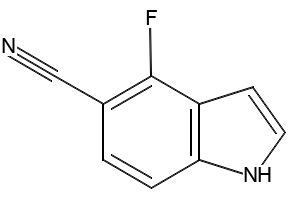 4-Fluoro-1H-indole-5-carbonitrile, 1240113-42-1, undefined, 