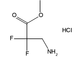 Methyl 3-amino-2,2-difluoropropanoate hydrochloride, 428452-50-0, undefined, 