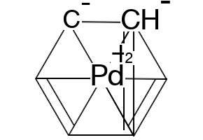 Cyclopentadienyl allyl palladium