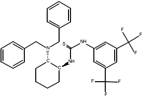 N-[(1S,2S)-2-[Bis(phenylmethyl)amino]cyclohexyl]-N'-[3,5-bis(trifluoromethyl)phenyl]thiourea, 1233369-39-5, undefined, 