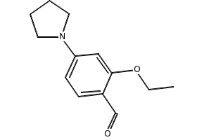2-Ethoxy-4-(1-pyrrolidinyl)benzaldehyde, 879047-44-6, undefined, 