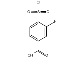 4-(Chlorosulfonyl)-3-fluorobenzoic acid, 244606-33-5, undefined, 