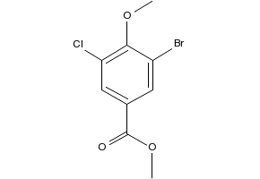 Methyl 3-bromo-5-chloro-4-methoxybenzoate, 1092308-69-4, undefined, 