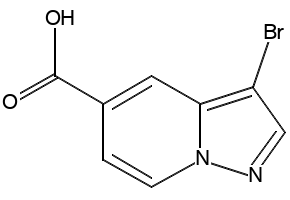 3-Bromopyrazolo[1,5-a]pyridine-5-carboxylic acid, 876379-79-2, undefined, 