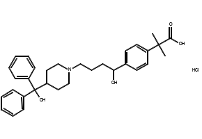 Fexofenadine hydrochloride