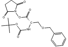 (S)-2,5-Dioxopyrrolidin-1-yl 3-(benzyloxy)-2-((tert-butoxycarbonyl)amino)propanoate