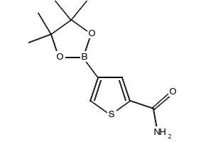 4-(4,4,5,5-Tetramethyl-1,3,2-dioxaborolan-2-yl)thiophene-2-carboxamide, 957345-71-0, undefined, 