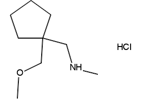 1-(1-(Methoxymethyl)cyclopentyl)-N-methylmethanamine hydrochloride, 2387704-17-6, undefined, 