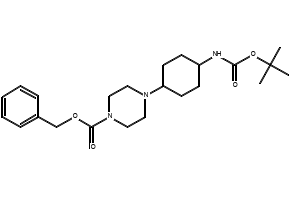 Benzyl 4-(4-((tert-butoxycarbonyl)amino)cyclohexyl)piperazine-1-carboxylate, 1248730-88-2, undefined, 