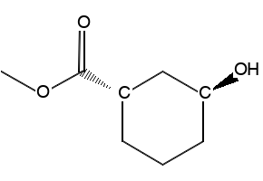 (1S,3S)-Methyl 3-hydroxycyclohexanecarboxylate, 99438-47-8, undefined, 