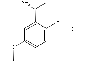 1-(2-Fluoro-5-methoxyphenyl)ethanamine hydrochloride, 2089380-99-2, undefined, 