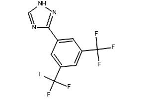 3-(3,5-Bis(trifluoromethyl)phenyl)-1H-1,2,4-triazole, 1333154-10-1, undefined, 