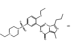 Vardenafil hydrochloride, 224785-91-5, undefined, 
