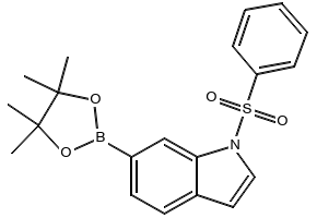 1-(Phenylsulfonyl)-6-(4,4,5,5-tetramethyl-1,3,2-dioxaborolan-2-yl)-1H-indole, 1333344-24-3, undefined, 