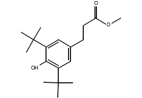 Methyl 3-(3,5-di-tert-butyl-4-hydroxyphenyl)propanoate, 6386-38-5, undefined, 