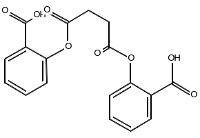 Bis(2-carboxyphenyl) succinate, 578-19-8, undefined, 