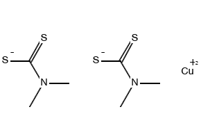 Copperdimethyldithiocarbamate, 137-29-1, undefined, 