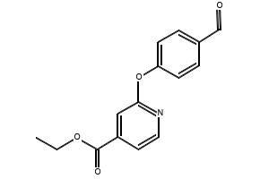 Ethyl 2-(4-formylphenoxy)isonicotinate, 1415719-29-7, undefined, 