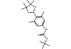 tert-Butyl (3,5-dimethyl-4-(4,4,5,5-tetramethyl-1,3,2-dioxaborolan-2-yl)phenyl)carbamate, 2755733-09-4, undefined, 