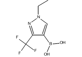 (1-Ethyl-3-(trifluoromethyl)-1H-pyrazol-4-yl)boronic acid, 2287228-20-8, undefined, 