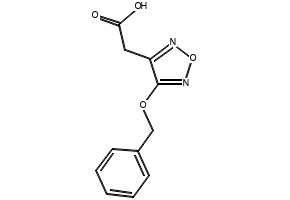 2-(4-(Benzyloxy)-1,2,5-oxadiazol-3-yl)acetic acid, 1226869-84-6, undefined, 