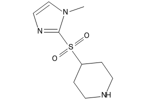 4-((1-Methyl-1H-imidazol-2-yl)sulfonyl)piperidine, 1706448-77-2, undefined, 