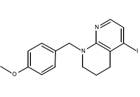 5-Iodo-1-(4-methoxybenzyl)-1,2,3,4-tetrahydro-1,8-naphthyridine, 957873-00-6, undefined, 