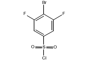 4-Bromo-3,5-difluorobenzene-1-sulfonyl chloride, 518057-63-1, undefined, 