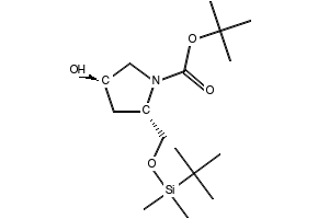(2S,4R)-tert-Butyl 2-(((tert-butyldimethylsilyl)oxy)methyl)-4-hydroxypyrrolidine-1-carboxylate, 125653-58-9, undefined, 