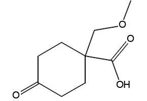 1-(Methoxymethyl)-4-oxocyclohexanecarboxylic acid, 2229535-38-8, undefined, 