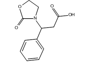 3-(2-Oxo-1,3-oxazolidin-3-yl)-3-phenylpropanoic acid, 150812-64-9, undefined, 