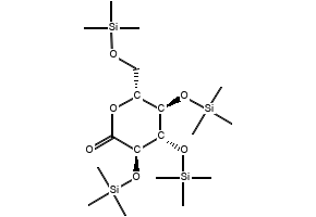 (3R,4S,5R,6R)-3,4,5-Tris((trimethylsilyl)oxy)-6-(((trimethylsilyl)oxy)methyl)tetrahydro-2H-pyran-2-one, 32384-65-9, undefined, 