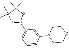 4-(4-(4,4,5,5-Tetramethyl-1,3,2-dioxaborolan-2-yl)pyridin-2-yl)morpholine