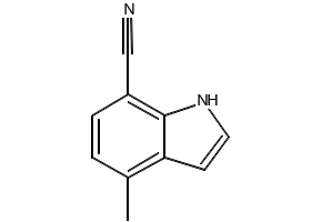 4-Methyl-1H-indole-7-carbonitrile, 1190321-28-8, undefined, 