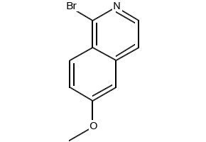1-Bromo-6-methoxyisoquinoline, 1196152-83-6, undefined, 