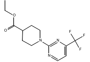 Ethyl 1-(4-(trifluoromethyl)pyrimidin-2-yl)piperidine-4-carboxylate, 215654-84-5, undefined, 