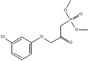Dimethyl 3-(3-chlorophenoxy)-2-oxopropylphosphonate, 40665-94-9, undefined, 