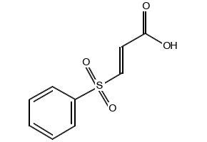 (E)-3-(Phenylsulfonyl)acrylic acid, 711-29-5, undefined, 