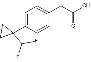 2-(4-(1-(Difluoromethyl)cyclopropyl)phenyl)acetic acid, 2849331-70-8, undefined, 