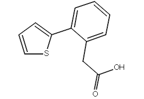 2-(2-(Thiophen-2-yl)phenyl)acetic acid, 958219-45-9, undefined, 