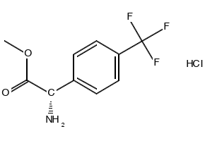 (S)-Methyl 2-amino-2-(4-(trifluoromethyl)phenyl)acetate hydrochloride, 1202652-88-7, undefined, 