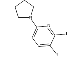 2-Fluoro-3-iodo-6-(pyrrolidin-1-yl)pyridine, 1203499-32-4, undefined, 