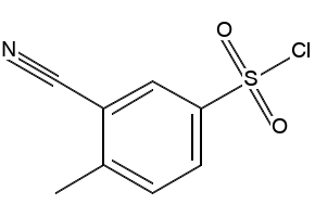 3-Cyano-4-methylbenzenesulfonyl chloride, 1261582-58-4, undefined, 