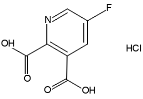 5-Fluoropyridine-2,3-dicarboxylic acid hydrochloride, 2803476-76-6, undefined, 